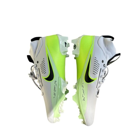 NEW Nike Vapor Edge Pro 360 2 Men's Football Cleats Platinum Vapor Green Sz 10 - Picture 1 of 8